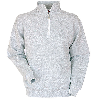 Fruit of the Loom Zip Neck Sweat