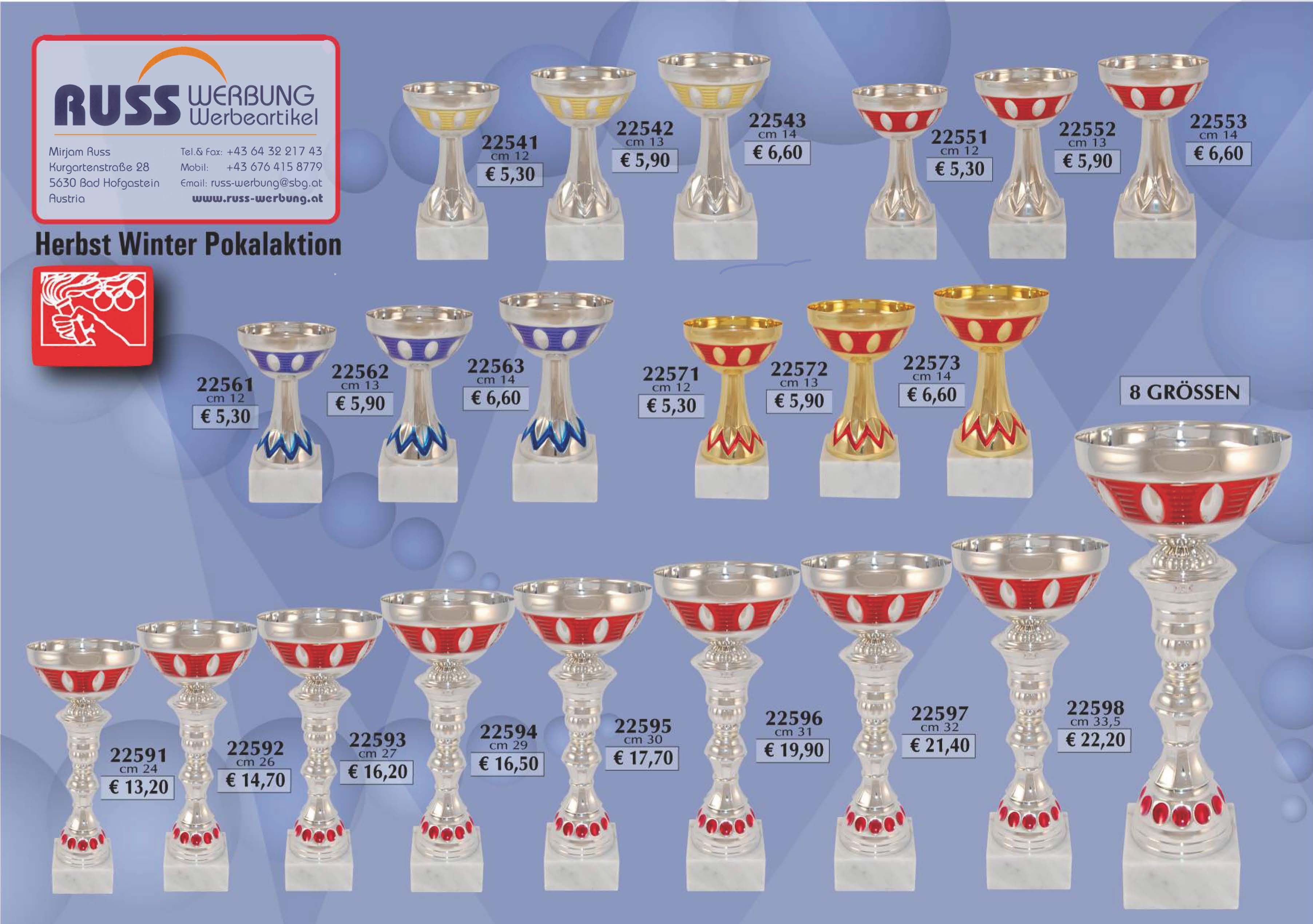 Blechpokalaktion 2009 Seite 1