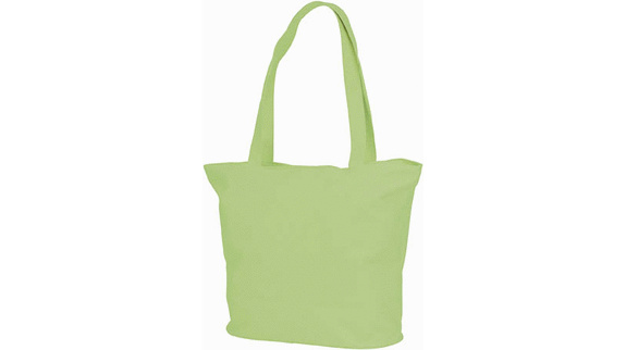 Badetasche in limonengrün